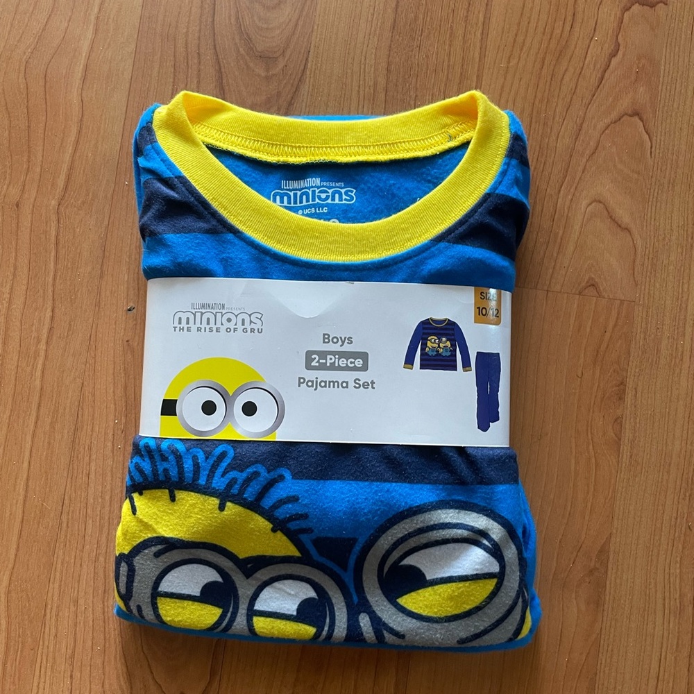 Minions boys 2- piece pajama set